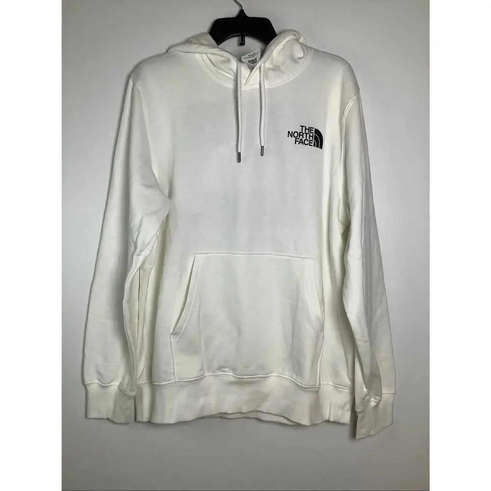 The North Face Men's Large White Box NSE Pullover Hoodie Outdoor Gorpcore I5-1